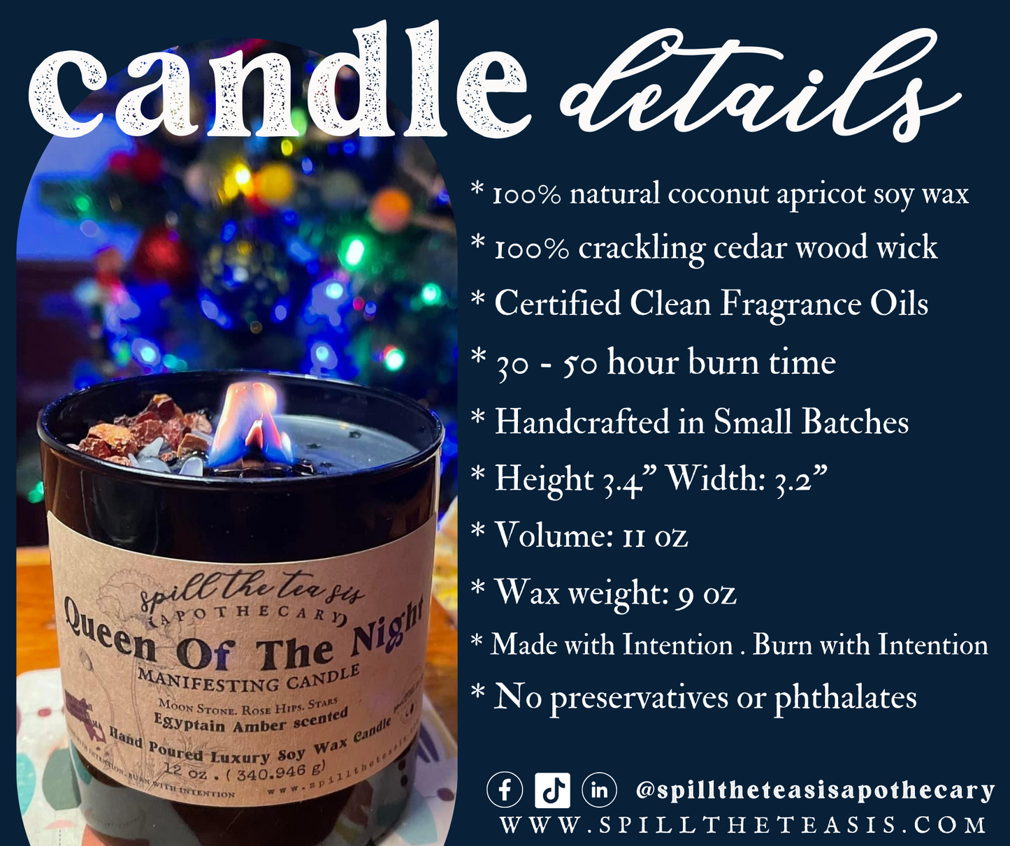 Mystery Candle | Black Jar Manifestation Soy Candle