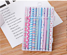 Creative 10-Color Gel Pen Set for School Supplies