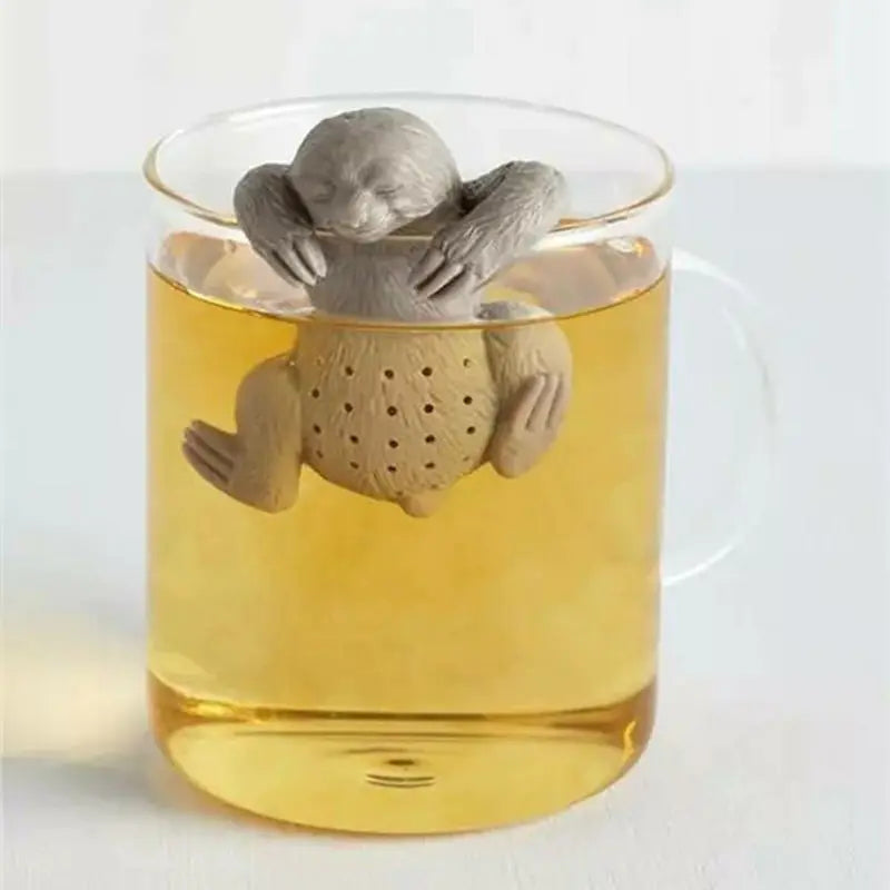 Sloth Tea Infuser with Silicone Tea Strainer