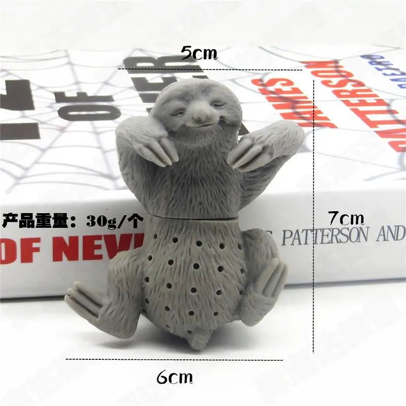 Sloth Tea Infuser with Silicone Tea Strainer