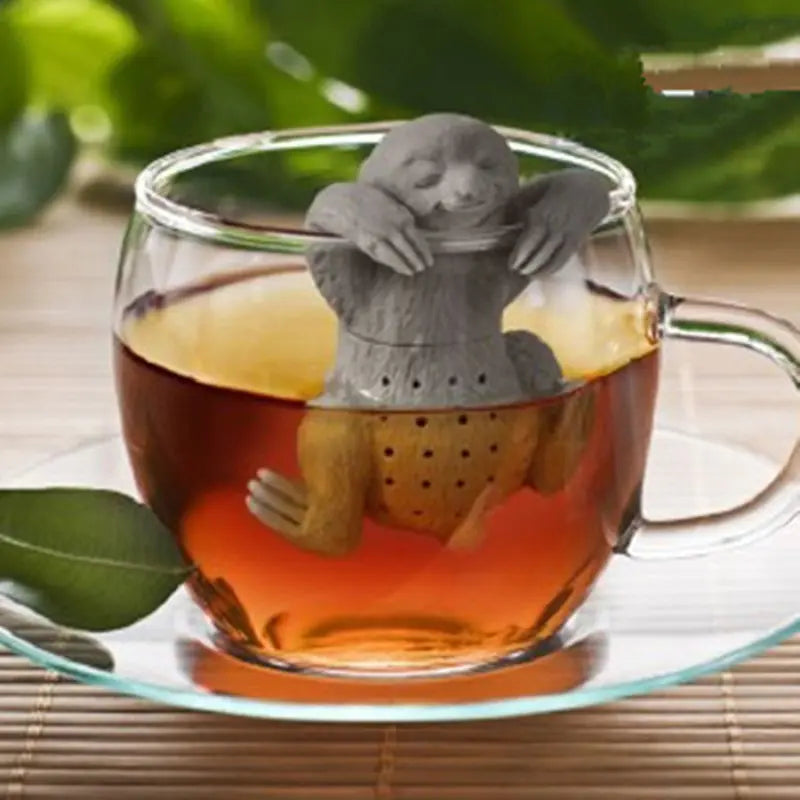 Sloth Tea Infuser with Silicone Tea Strainer